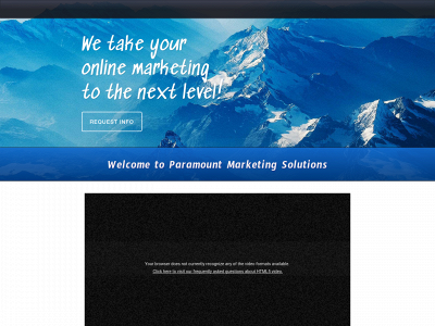 paramarketingsolutions.com snapshot