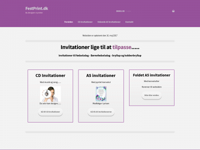 festprint.dk snapshot