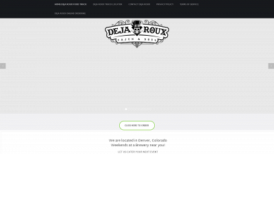 dejarouxfoodtruck.com snapshot