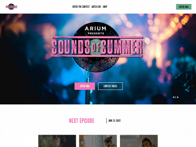 ariumsoundsofsummer.com snapshot