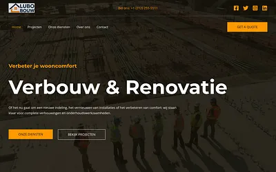 lubobouw.nl snapshot
