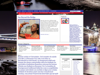 the-bridge-magazine.com snapshot