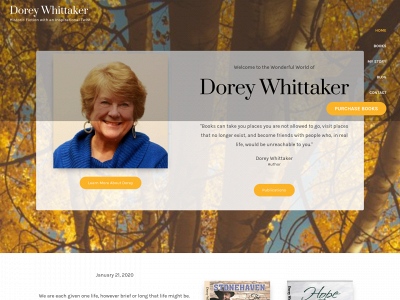 doreywhittakerbooks.com snapshot