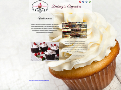 delanyscupcakes.dk snapshot