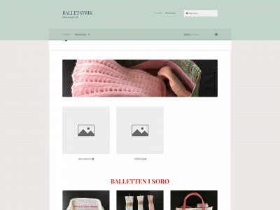 balletstrik.dk snapshot