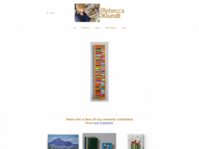 www.rebeccaklundt.com snapshot