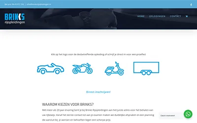 brinksrijopleidingen.nl snapshot