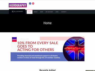 kierography.com snapshot