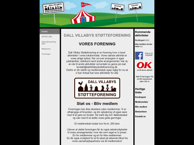 dallvillabystotteforening.dk snapshot