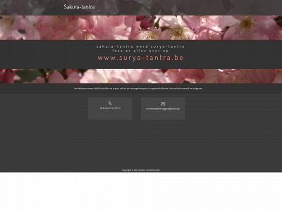 sakura-tantra.be snapshot