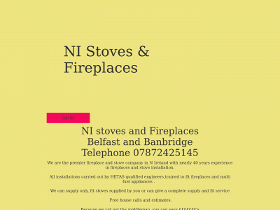 fireplacesnorthernireland.co.uk snapshot