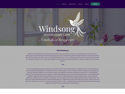 windsongseniorcare.com snapshot