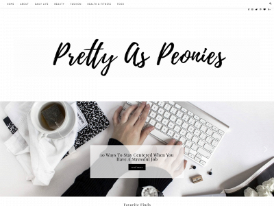 prettyaspeonies.com snapshot