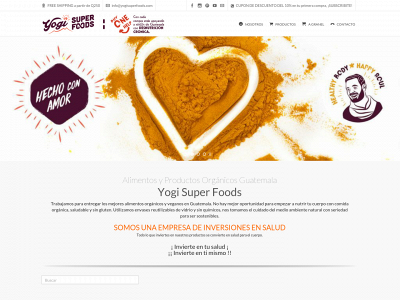 yogisuperfoods.com snapshot