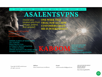 asalentsvpns.com snapshot