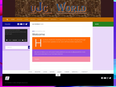 ujcworld.com snapshot