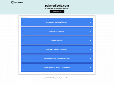 pakmedisols.com snapshot