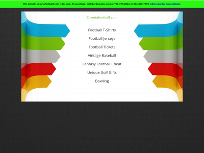 cowetafootball.com snapshot