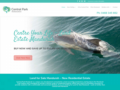 centralparkmandurah.com.au snapshot