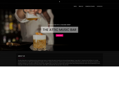 theatticmusicbar.com snapshot