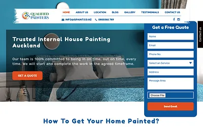 qpaint.co.nz snapshot