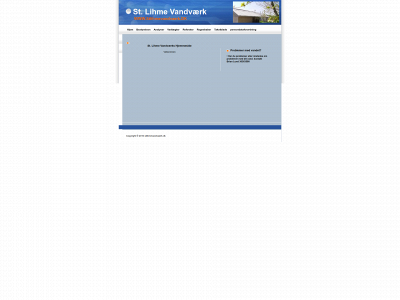 stlihmevandvaerk.dk snapshot