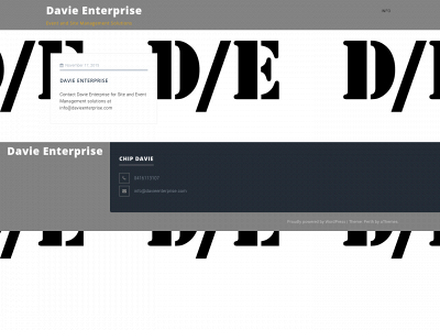 davieenterprise.com snapshot