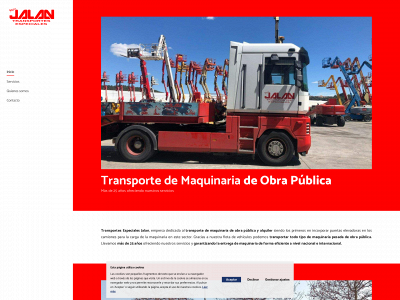transportesjalan.es snapshot