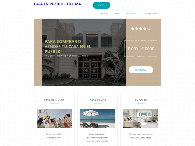 casaenpueblo.com snapshot