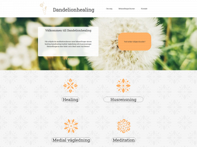 dandelionhealing.se snapshot