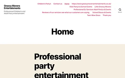 groovymoversentertainments.co.uk snapshot