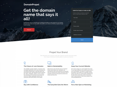 domainpropel.com snapshot