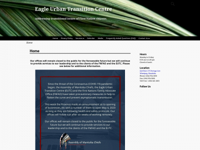eagleutc.com snapshot