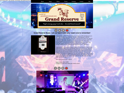 grandreservemusic.com snapshot
