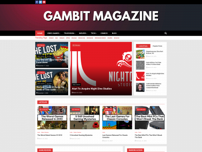 gambitmag.com snapshot