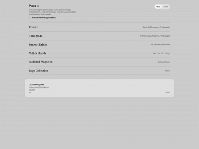 paulavoitane.com snapshot