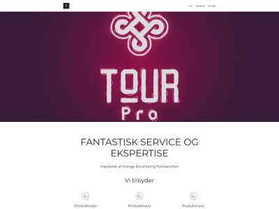 tourpro.dk snapshot