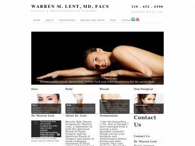 bhplasticsurgeon.com snapshot