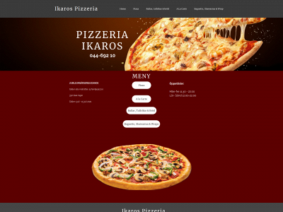 ikarospizzeria-knislinge.com snapshot