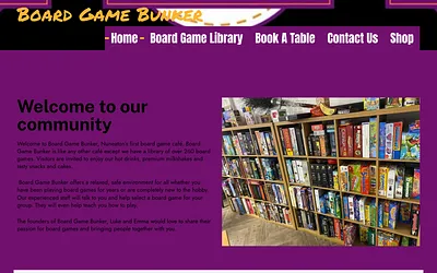boardgamebunker.com snapshot