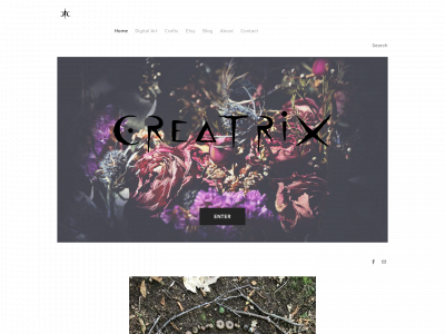 www.thecreatrixart.com snapshot