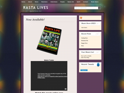 rastalives.com snapshot