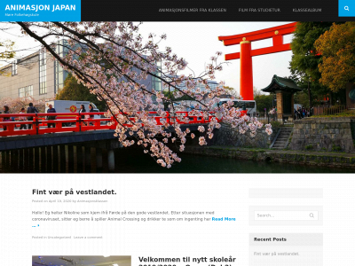 animasjonsklassen.com snapshot