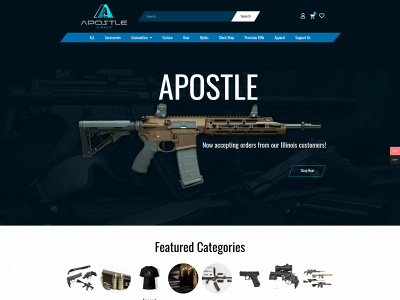 apostlearms.com snapshot
