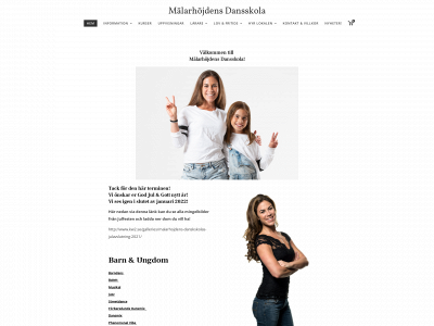 malarhojdensdansskola.se snapshot