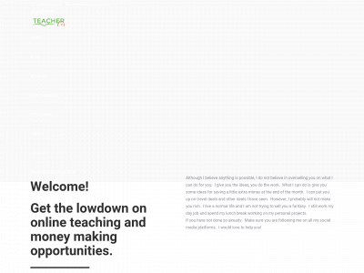 teacherces.com snapshot