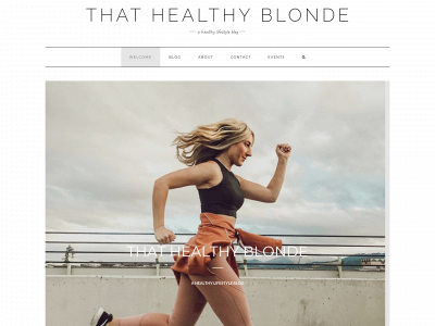 thathealthyblonde.com snapshot