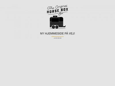 thehorseboxbar.dk snapshot