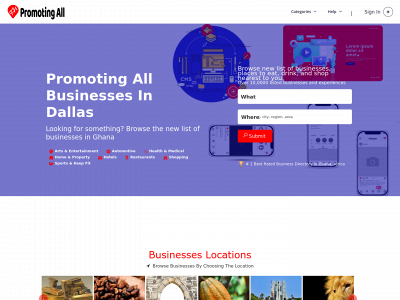 promotingall.net snapshot