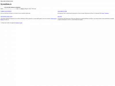 byzantium.es snapshot